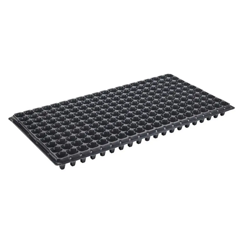 Heydraponic plastic seed trays rice seeding seed sprouter tray microgreen plant 1020 flat hydroponic trays for microgreen