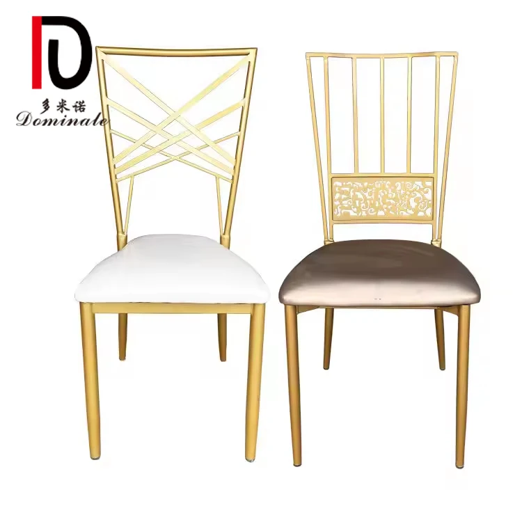 10 Years Manufacture Stackable Gold Metal Event Banquet Stacking Napoleon Phoenix Chiavari Chivari Tiffany Weddings Chairs