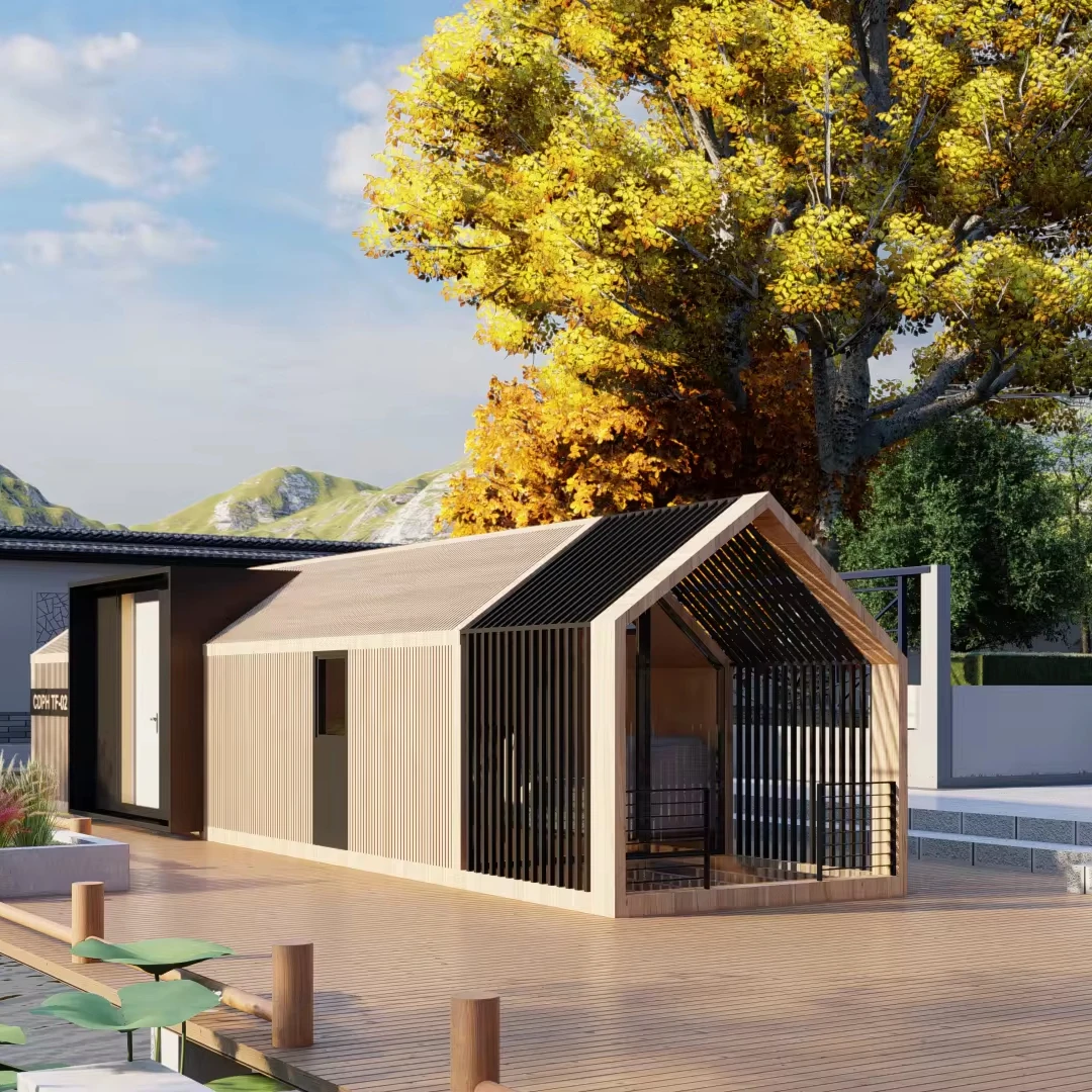 CDPH Factory Mobile Prefab House Portable Homes with Factory Direct Price Garden House Light Steel Villa Prefab House Modern