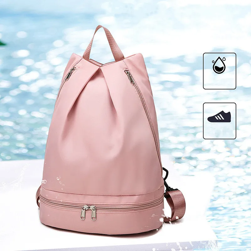 2022 New Fashion Outdoor Sport GYM Swim Bags Waterproof Oxford Backpack Man and Woman Bags