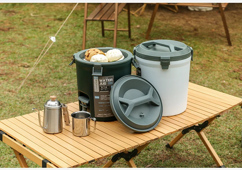 Outdoor Insulation Bucket Car Constant Temperature Bucket Made Insulation Bucket Picnic Ice Cold Refrigerated Food Bottle