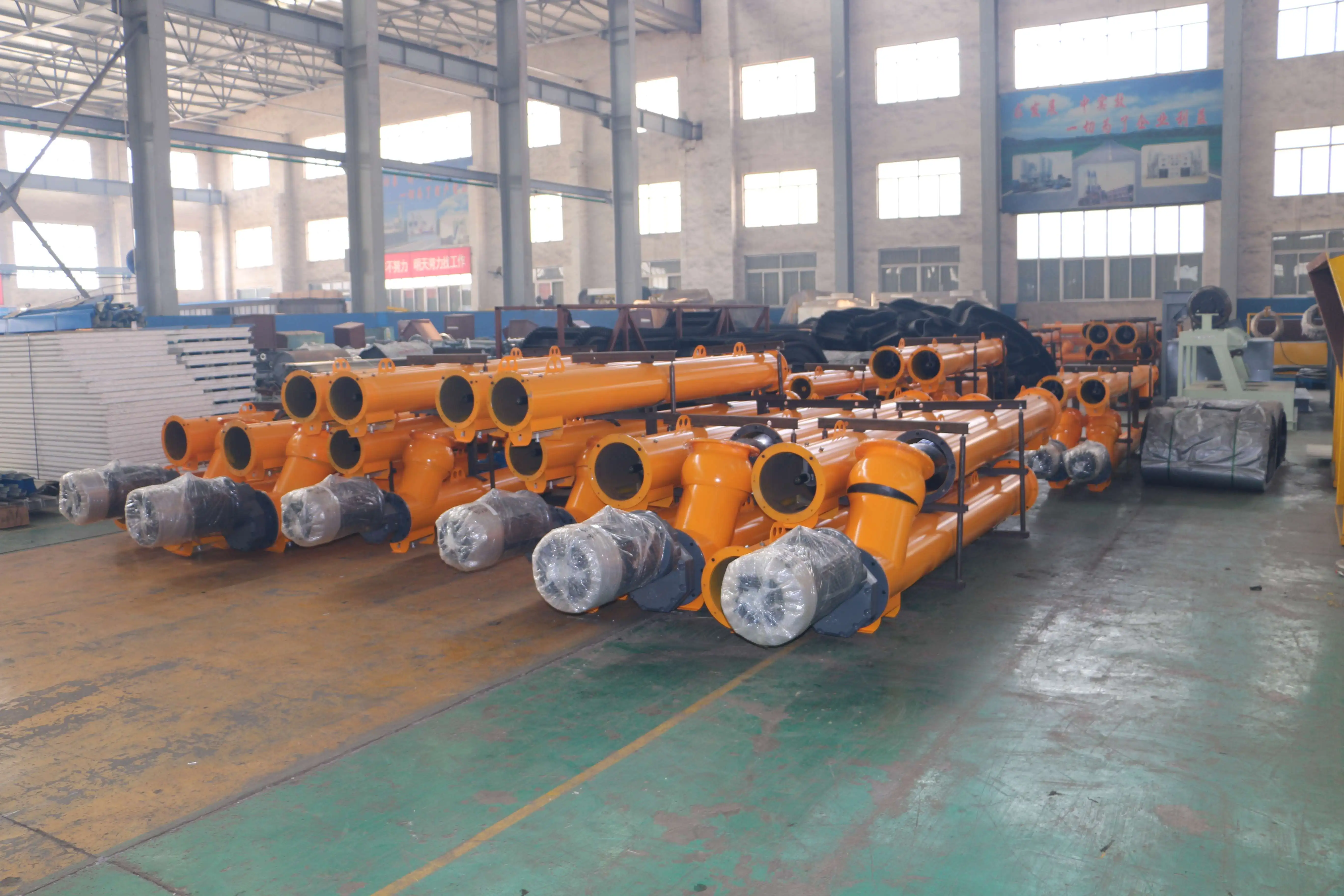12M Spiral machine Screw Conveyor and Feeder system for fly-ash, filler dust, silica fume, cement,dry plasters, sand