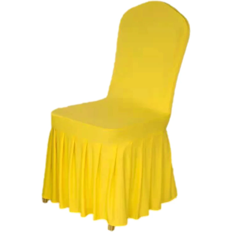 Stretch Chair Cover Universal Size Removable Wedding Party Banquet skirt Chair Cover