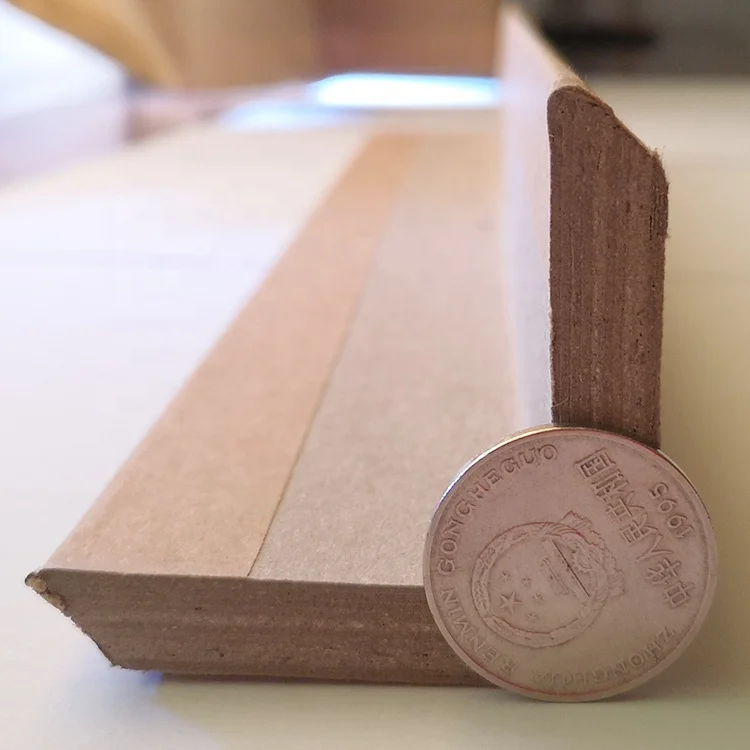 1000*50*50*5mm transport protector carton protect white cardboard corner protection for packaging