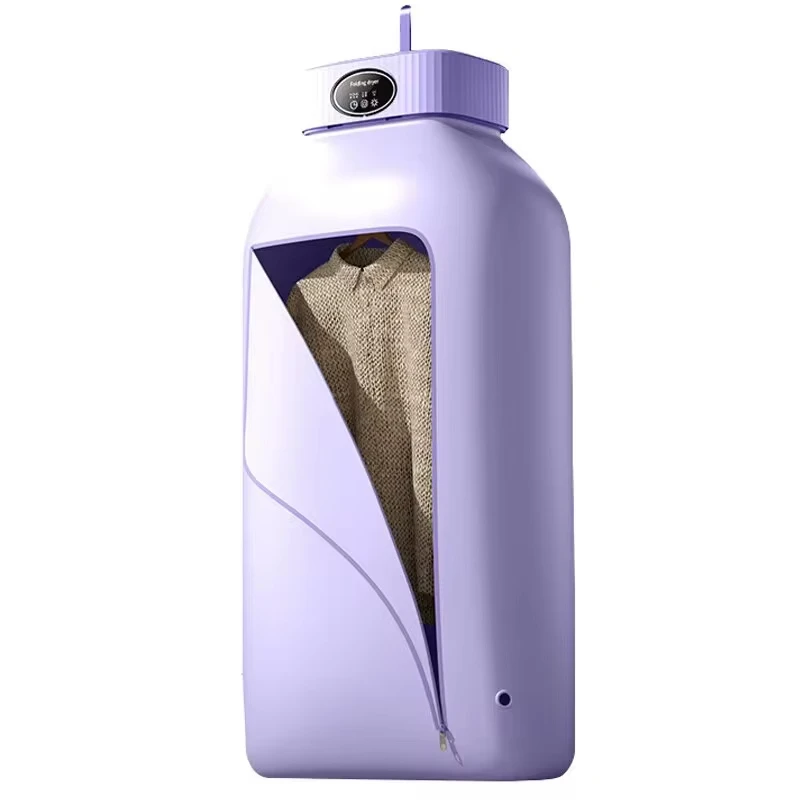 Portable 600W Mini Dryer with Dryer Bag Easy-to-Use Travel Kit for Dry Delicate Garments Underwear Baby Clothes