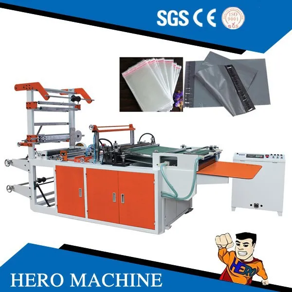 HERO nylon polythene t-shirt carry bag making production machine price packaging material making machine