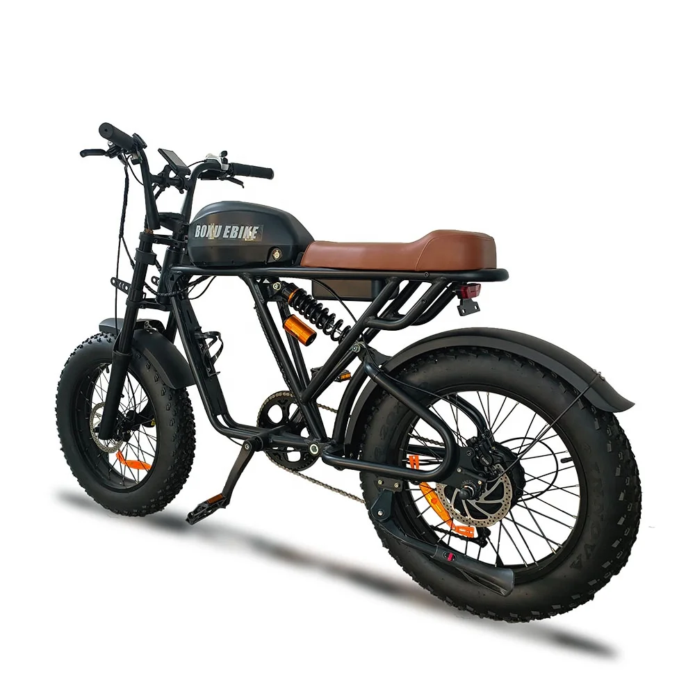 Оптовая продажа электрический мотоцикл 20 ich cruiser электровелосипед быстрый велосипед с полной подвеской стальная рама толстой шиной