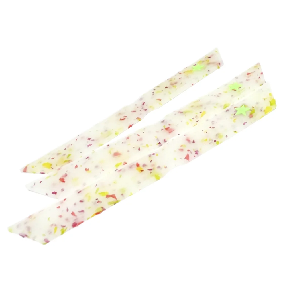 Glow In The Dark Garment Labels Noctilucence Star Custom Label Design Luminous Labels For Clothing Garment Sport Bags