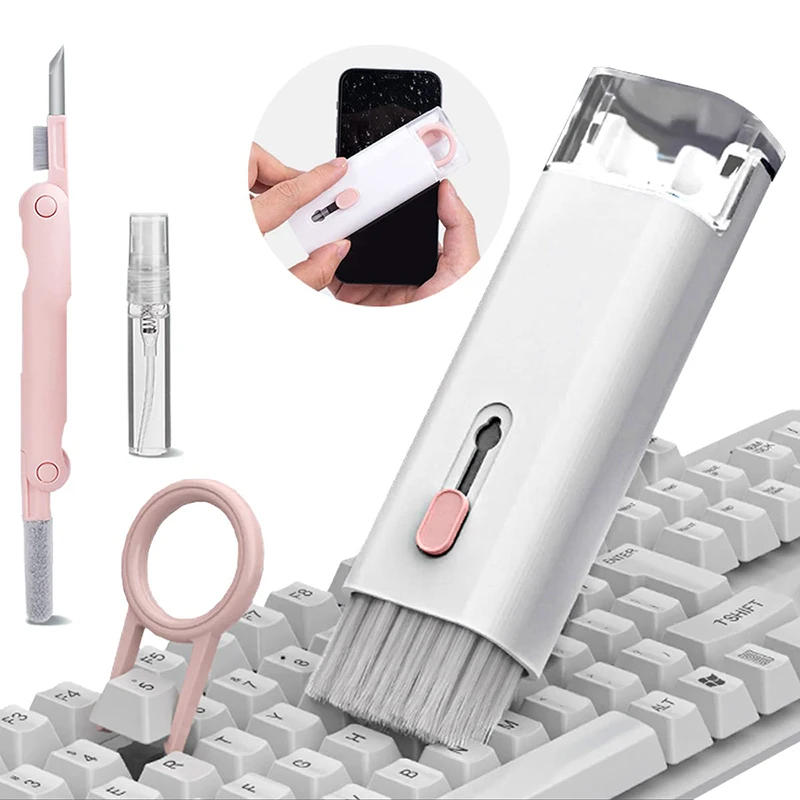 Laptop Screen Keyboard Earbud Cleaner Kit for Airpods Pro MacBook iPad iPhone iPod, Electronics Airpod Cleaning Pen Brush Tool