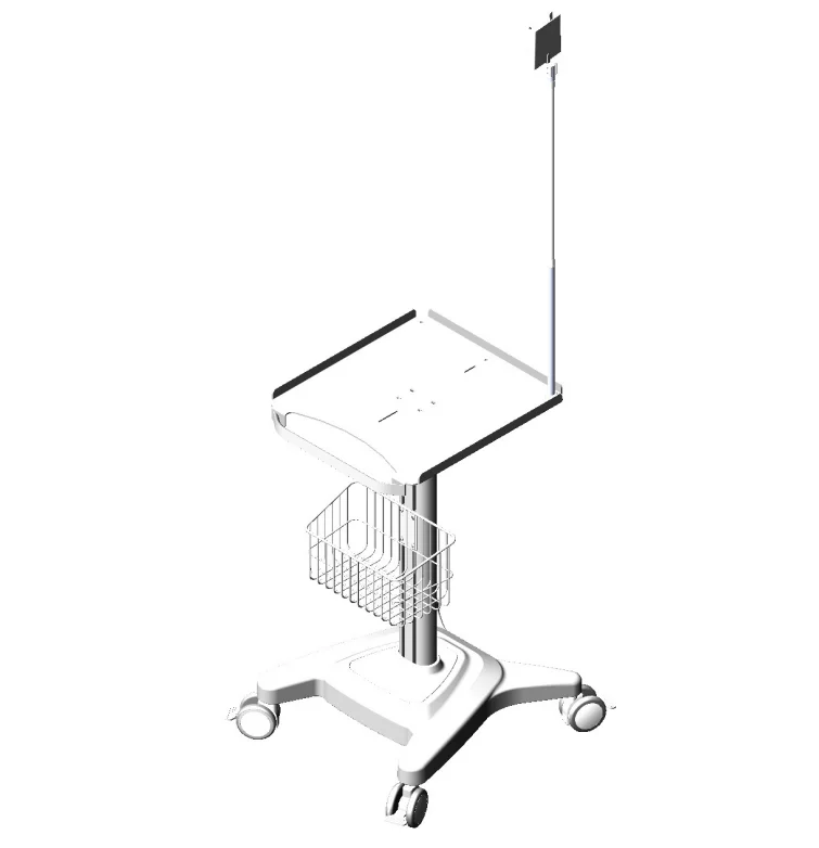 customized ecg machine cart ECG trolley edan ecg machine trolley