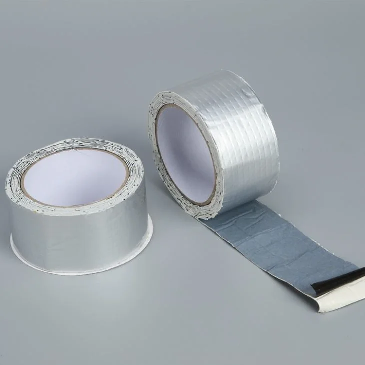 Factory Price Aluminium Foil Butyl Rubber Sealant Tape