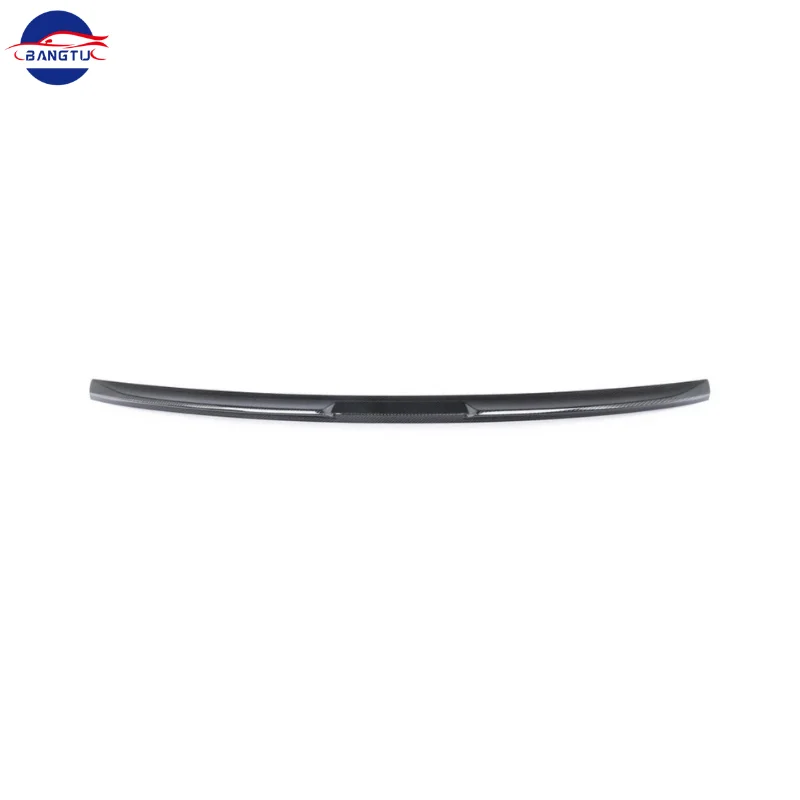 Car Spoiler For BMW 5 Series I5 G60 2024+ ABS MP Style Rear Trunk  Lip Spoiler Auto Body Kits Carbon Fiber Black