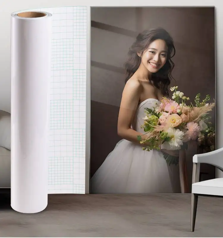 BOPP A4 Hologram Laser Thermal Lamination Film PET Holographic Sheets Laser Cold Lamination Film