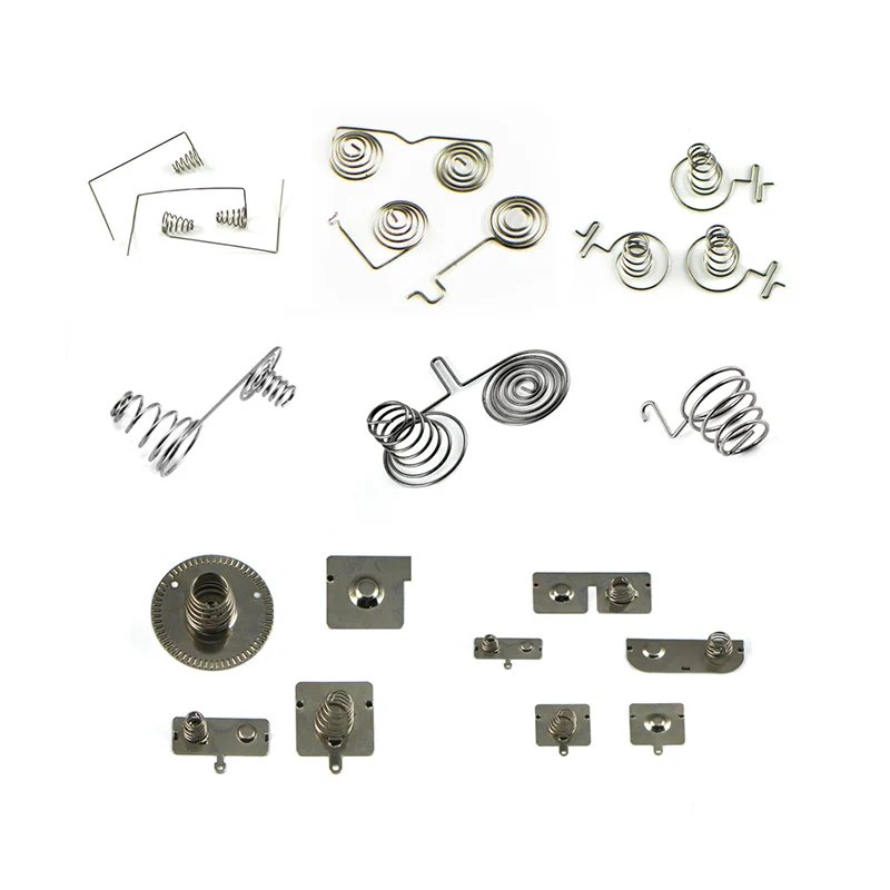 AA A Battery Spring Contact Holder 2mm Spade electrical Spring Battery Connectors Connect Springs