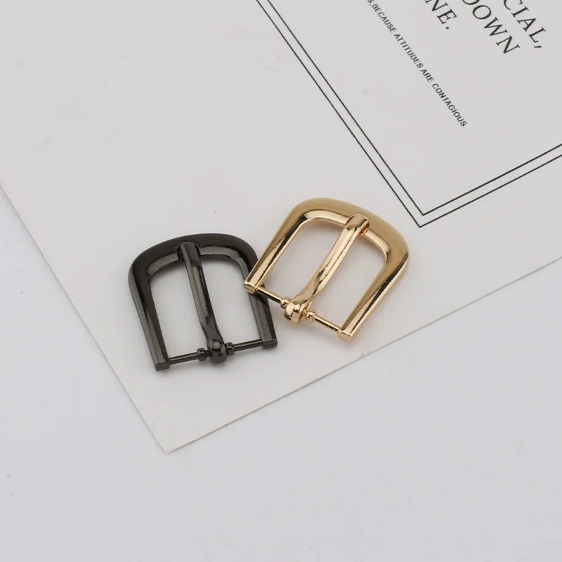 Alloy metal needle buckle watch strap pin buckle custom school bag backpack metal clip belt adjustable buckles for handbag shoes