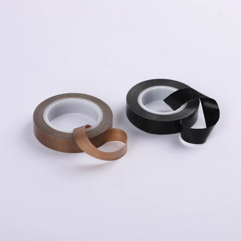 Heat Resistant tape High Temperature PTFE Glass tape graphite ptfe adhesive Tape for Packing machine