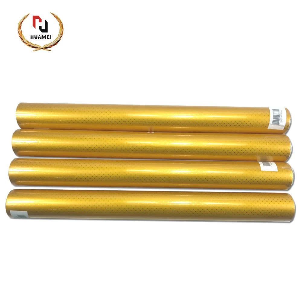 Golden circle dot  embossed aluminum foil composite paper chocolate candy aluminum foil  65g manual / automatic wrapping paper