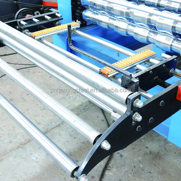 trapezoidal sheet roofing metal roll forming machine