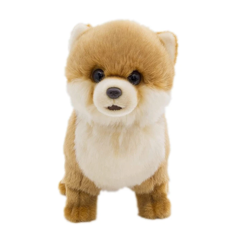 2024 Hot Sale Plush Dog Toy Pomeranian Simulation Puppy Dolls With Custom Design