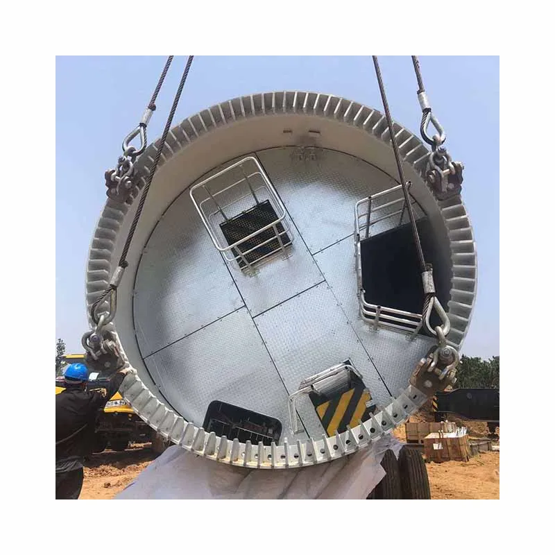 Factory Outlet High  Quality Wind Power Generation Hot Spraying Zinc  Wind Turbine Flange