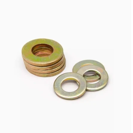 Low Moq Customized DIN 125 Colored Zinc Flat Pad Stamping Washer