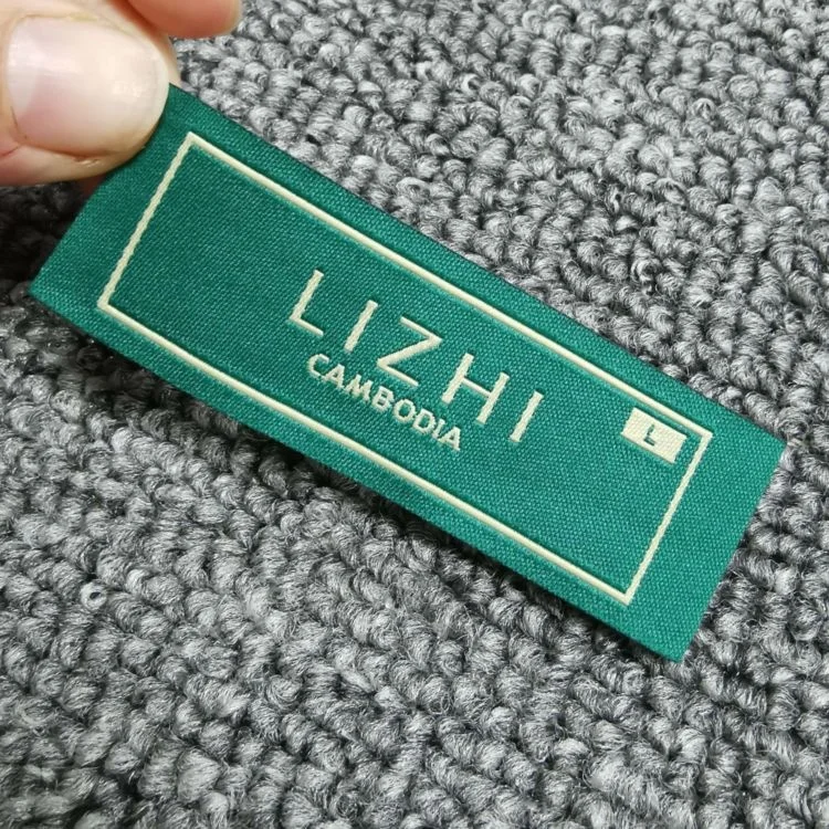 
Factory Wholesale Customized Woven Label Garment Accessories Clothing Label 