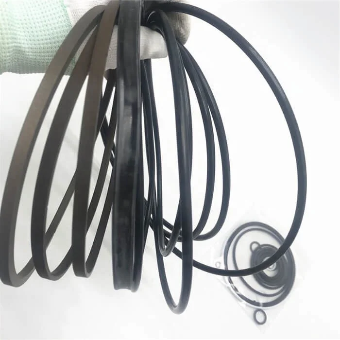 For Tecthane Broken Hammer Rod Seals,Gray Excellent Resilience Breaker Oil Seal Repair Kit for SB121 for Excavator