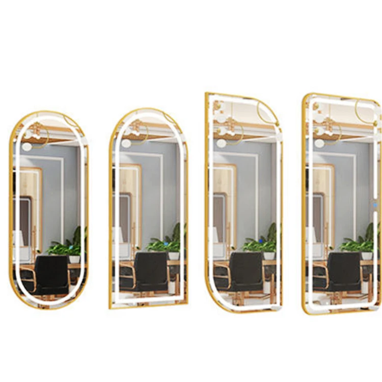 Professional Beauty Hairdressing Station Simple Style Mirror Station Salon Equipment Product Mirror