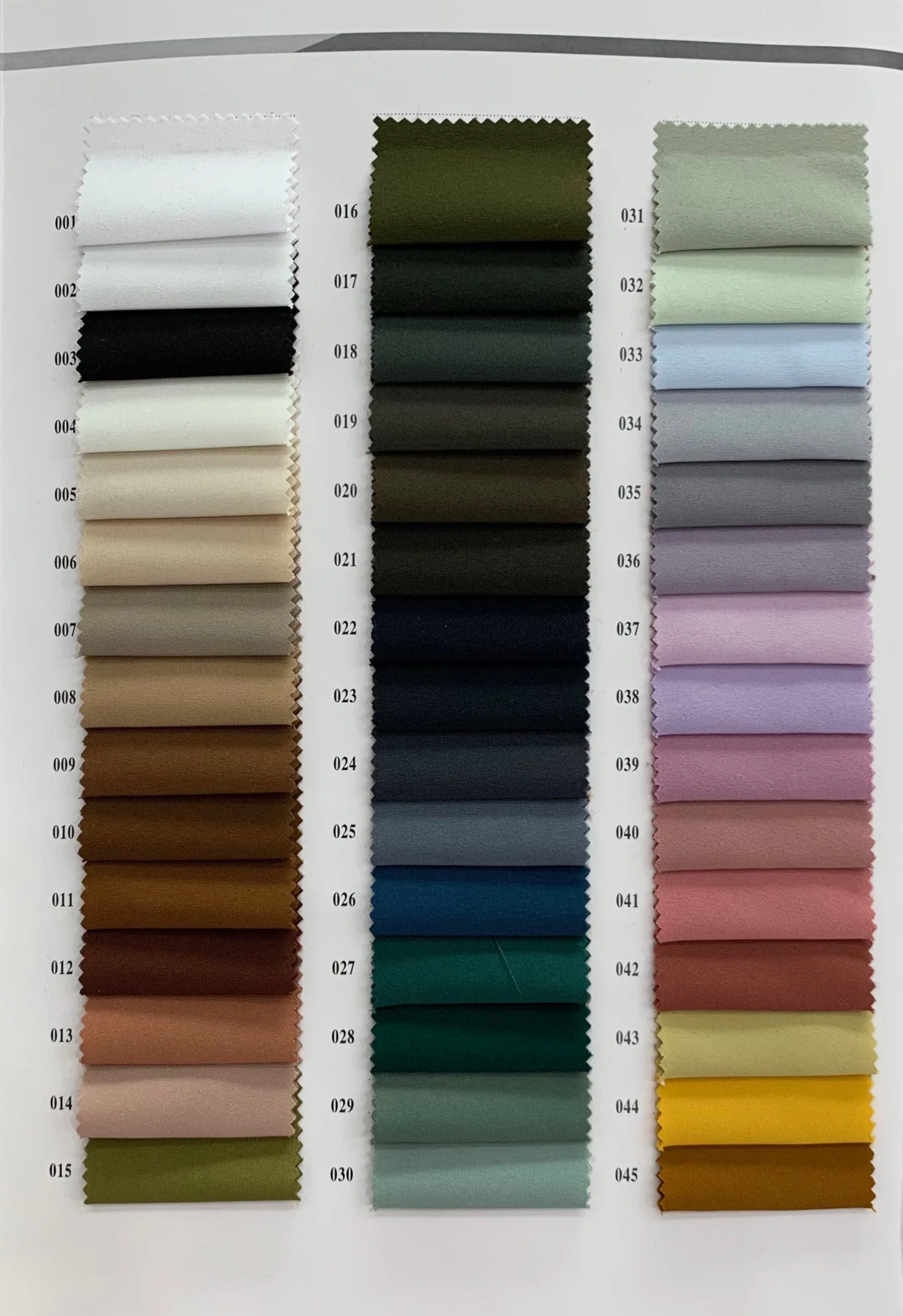 In stock solid waterproof 100% recycled polyester 100D 4 way strength plain pongee fabric for jacket
