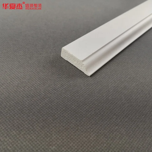 Interior decorative line White Gesso Primed MDF PVC Trim & Mouldings for design