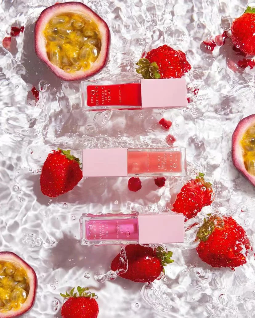 Women makeup popular moisturizing vegan private label lip oil