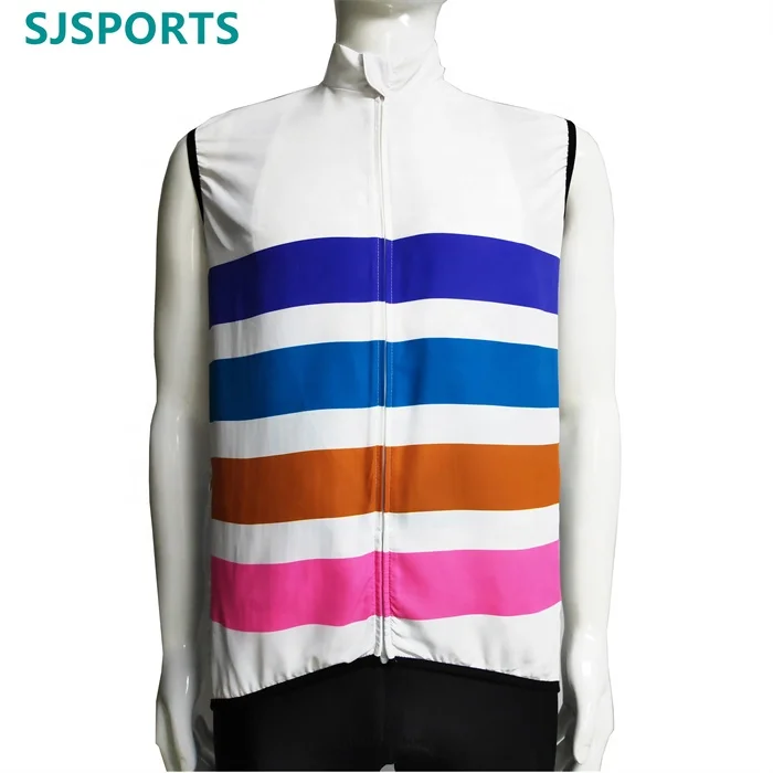Custom Cycling Vest Rainproof MTB Sleeveless Bike Jacket Outdoor Windproof Road Riding Vest