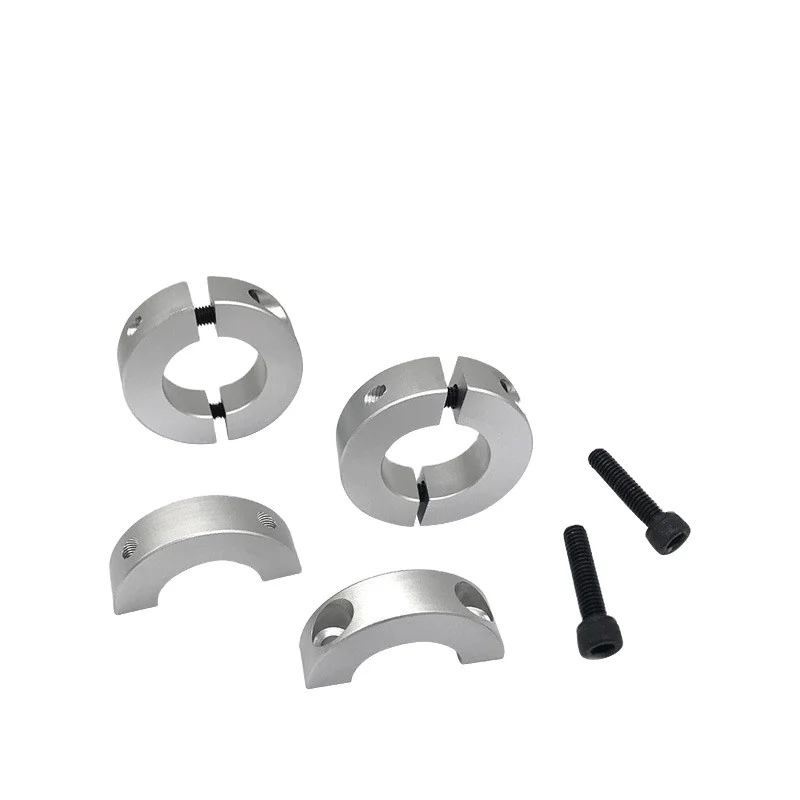 Aluminum high precision kart parts locking rings collar parts CNC machining parts customized Shaft Mounting Collar