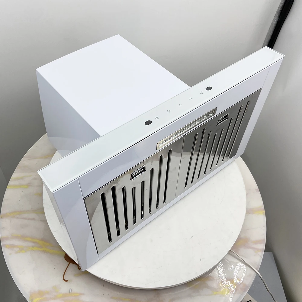 Kitchen Electric Chimney Exhaust Cafe Range Hood Commercial Kitchen Range Hood Mini Cooker Hoods Extractor