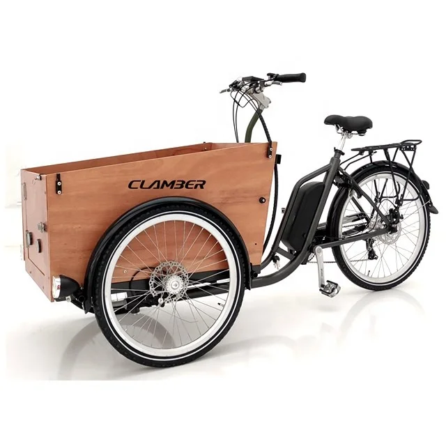 electric mid drive ecargo bike cargo e-bike Electric bafang motor electric cargo bike e bike holland Holland Electric