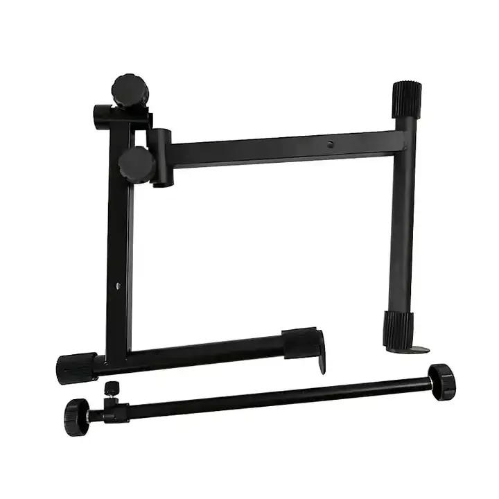 Factory High Quality Double X Two Tie Adjustable Keyboard Stand