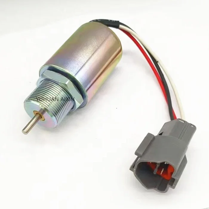 Stop Solenoid MM436629 12V for Tractor 3000D Mitsubishi L3E L3E2 L3A L3C
