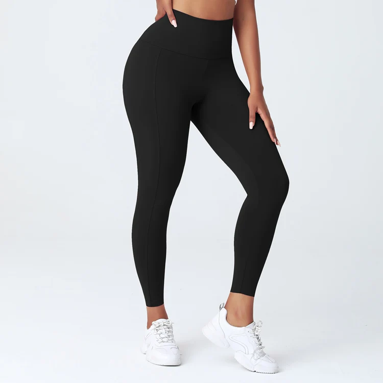  Wholesale 2021 OEM Design Tummy Control Body Shaping High Waisted Yoga Pants