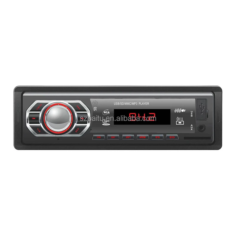 Factory Supply 1Din FM Radio Car MP3 Player MP3 With Support StereoCar Radio 1Din Car Stereo Player AUX-IN MP3 FM/USB/Radio