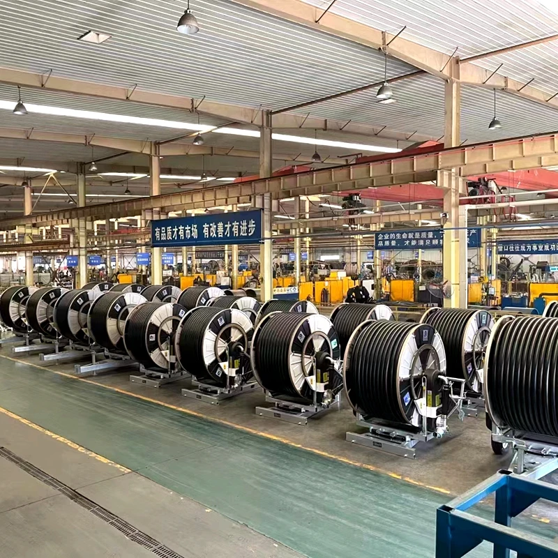 Durable Agricultural Travelling Irrigator Hard Hose Reel Irrigation Sprinkler Machine farm hose irrigation