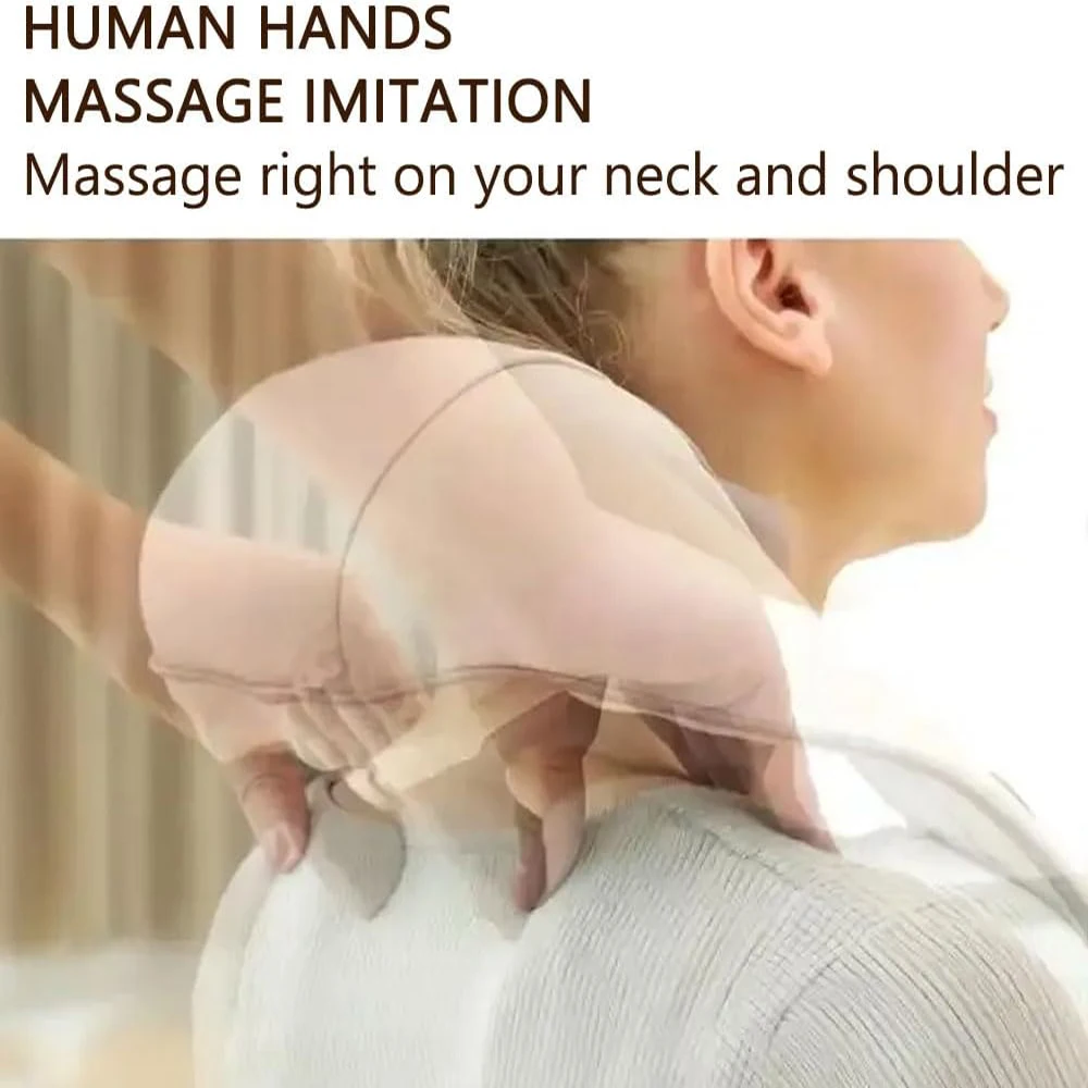 shiatsu shoulder neck massager shawl of neck kneading Shoulder and Neck Massager with Heat for Pain Relief Deep Tissue