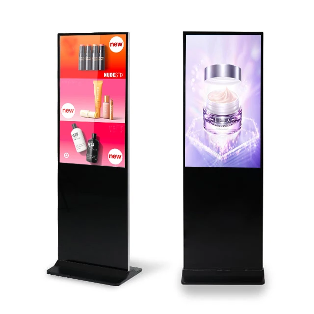Vertical Floor standing 49 Inch no touch screen Android OS advertising Lcd Digital Signage display kiosk