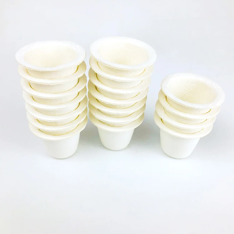 Biodegradable Compostable Compost Packing Bagasse Empy Coffee Capsule