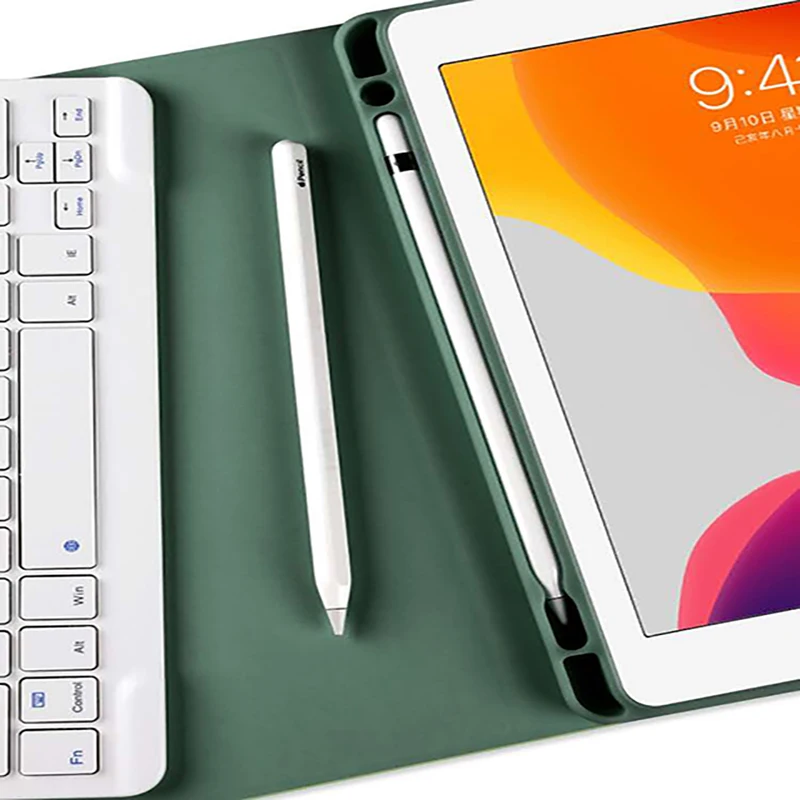 Чехол с беспроводной клавиатурой многофункциональный ультратонкий чехол для iPad pro 11 2020/2021 беспроводная клавиатура 7 8 9 10 2