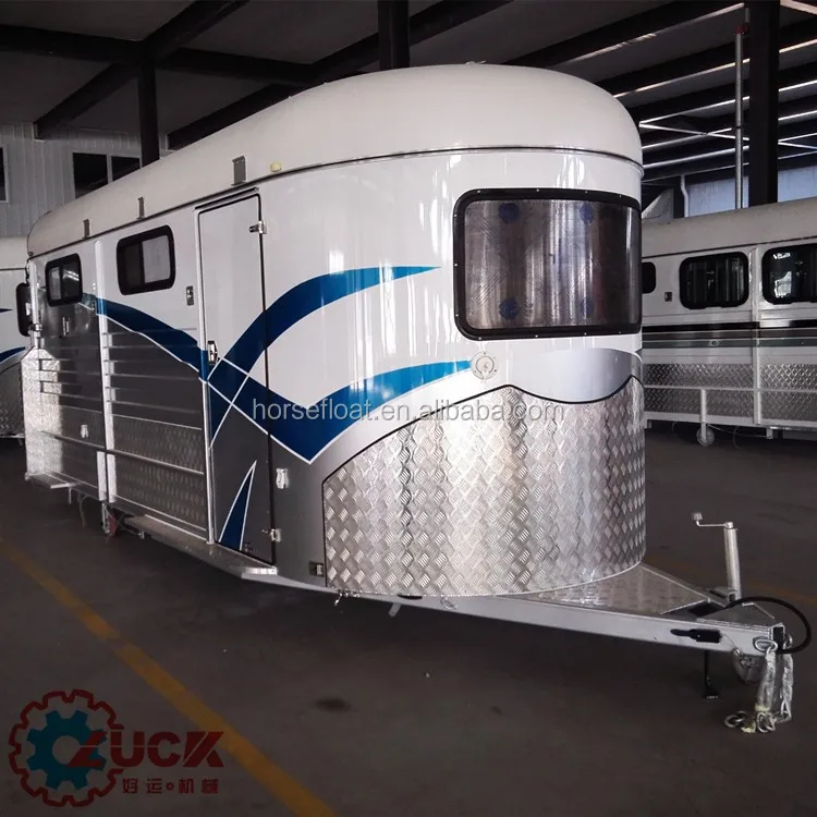 2HAL-D trailer used for horse angle load deluxe version