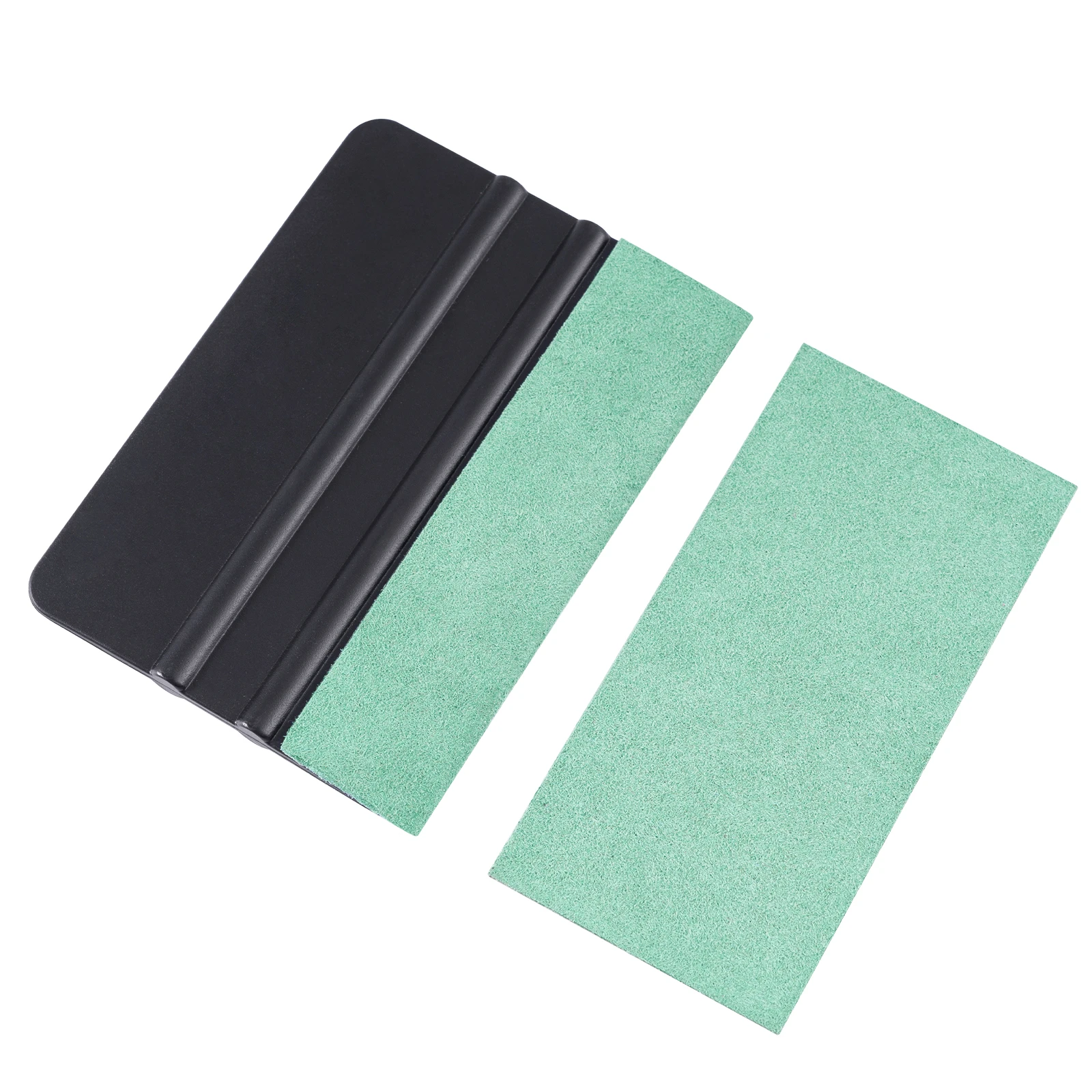 7mo Micro Fiber Felt for Squeegee Edge Wrapping Green Suede Felt to Cover The Edges of Hard Card Squeegees