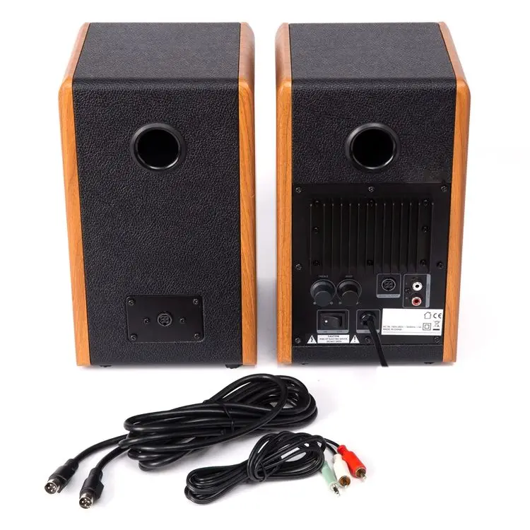 2.0 CH BT Computer Use Bookshelf Speaker with Clear Voice Active Bookshelf Speakers