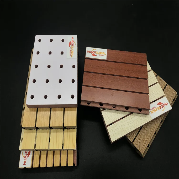 
environmental groove wooden acoustic panels for auditorium decorative wooden sound insulation acoustic panel 