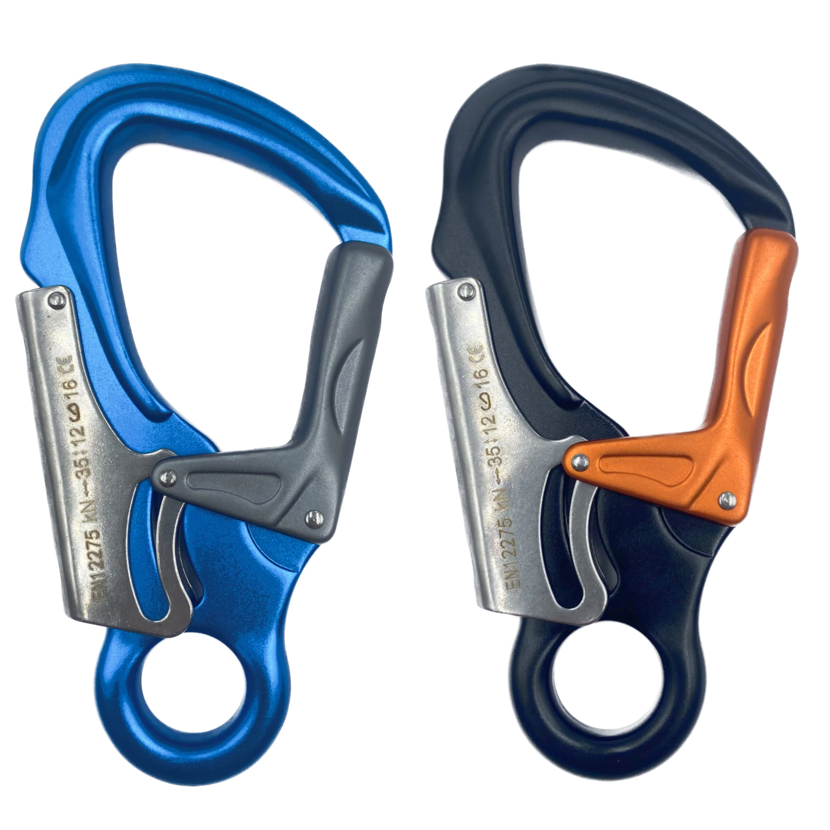 JRSGS Via Ferrata Custom Aluminum Carabiner 35kN Climbing Carabiner Snap Hook S7110TN