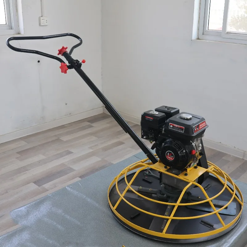 Suppliers DMR1000 power trowel machine GX160 gasoline engine walk behind power trowel machine 40' concrete power trowel